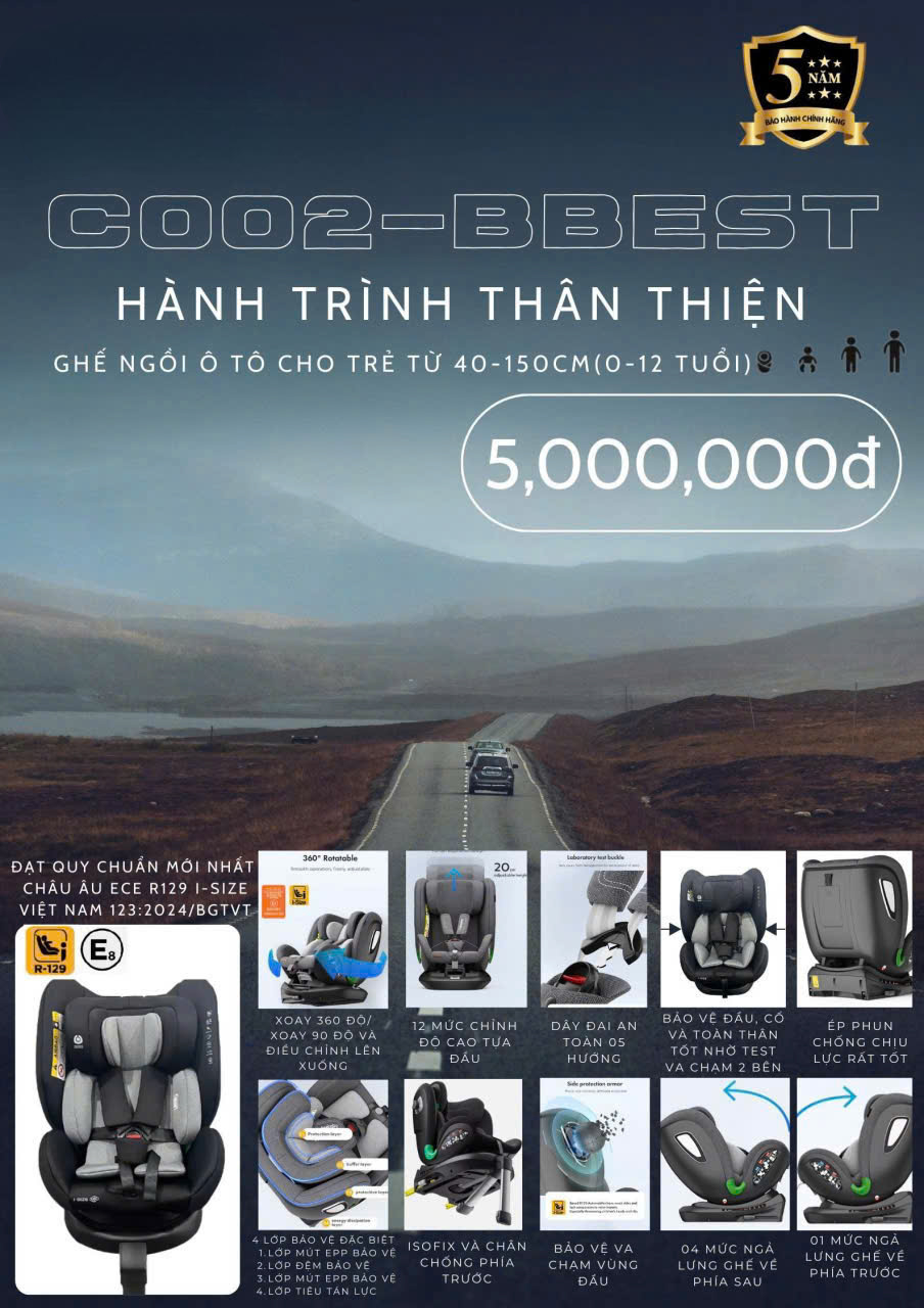 Ghế trẻ em cho ô tô
