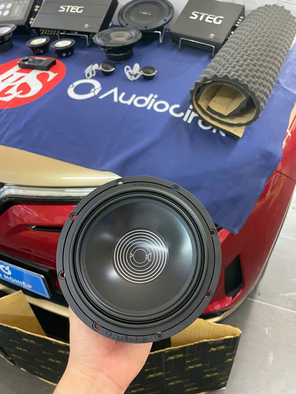 Độ loa Woofer cho VF8