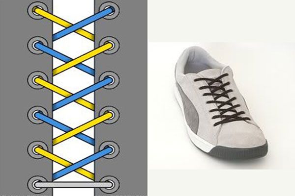 5 cách buộc dây giày thể thao Adidas, Nike đơn giản đẹp nhất