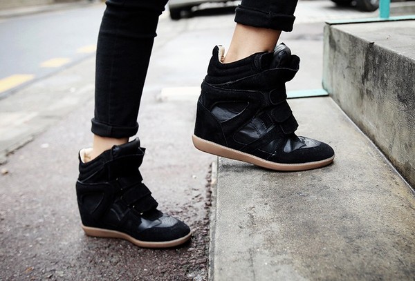 Giầy nâng chiều cao wedge sneaker