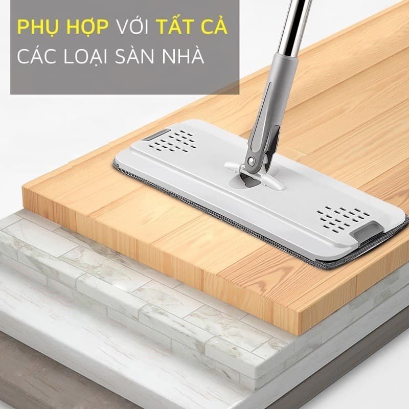 Bộ Lau Nhà Kèm Thùng