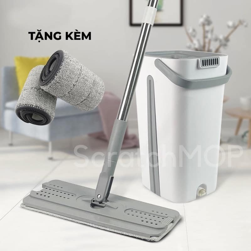 Bộ Lau Nhà Kèm Thùng