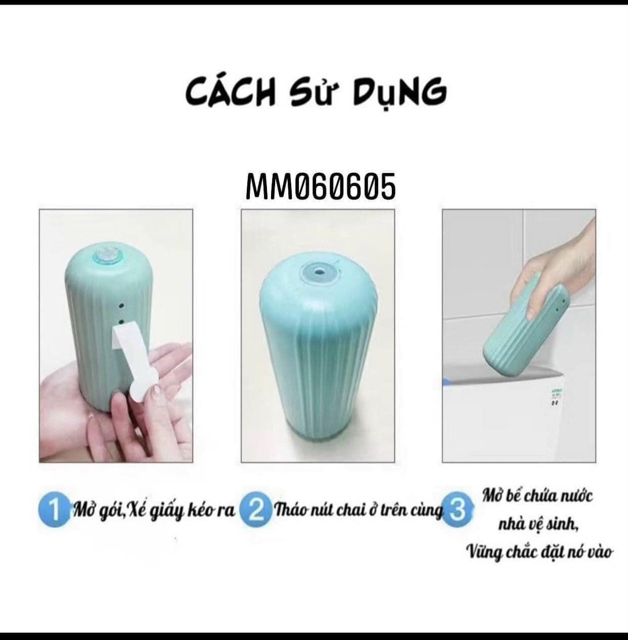 Lọ Tẩy Bồn Cầu Phiên Bản Mới