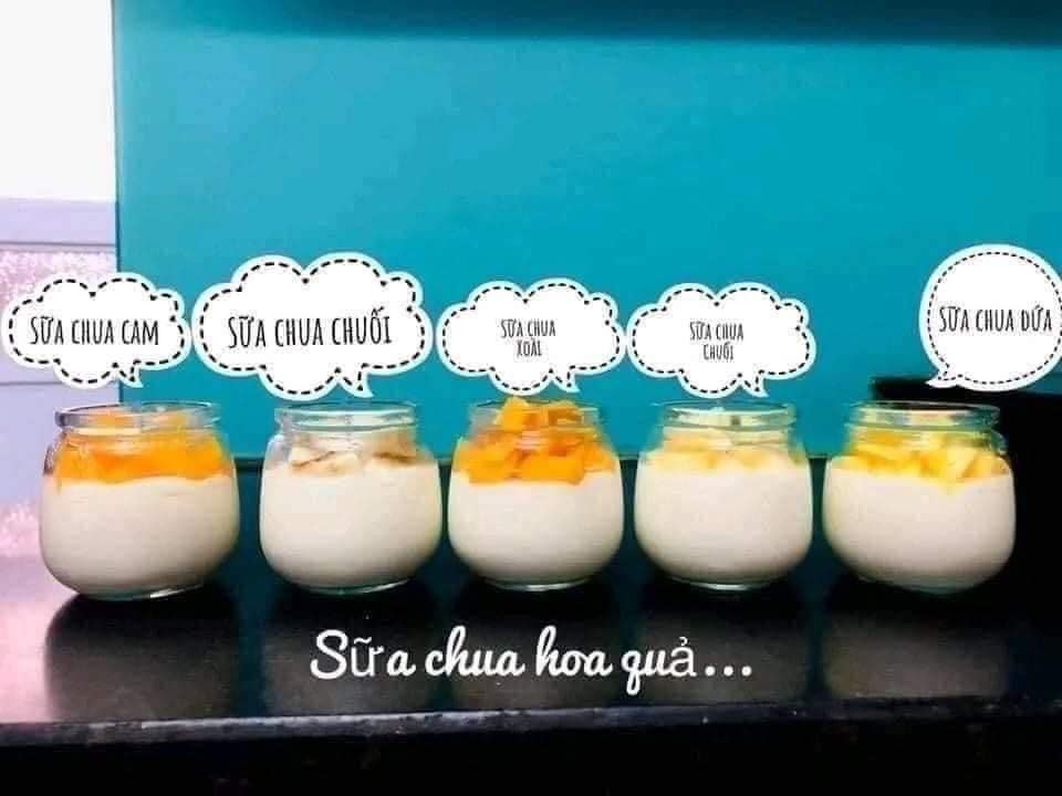 Sét 12 Hũ Sữa Chua