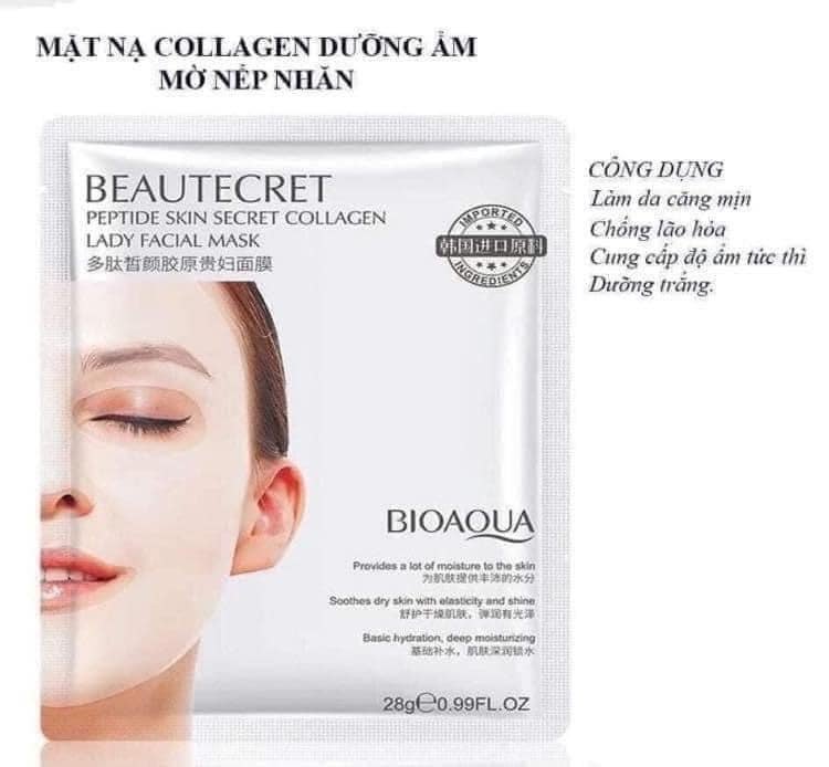 Sét 10 Mặt Nạ Thạch Collagen