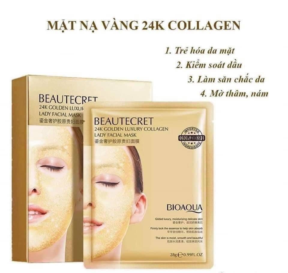 Sét 10 Mặt Nạ Thạch Collagen