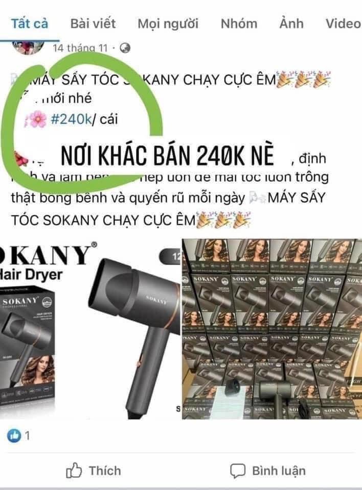 Máy Sấy Sokany