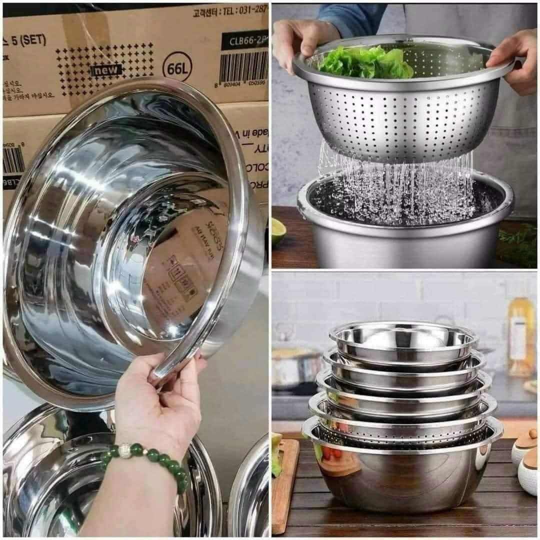 Sét Rổ Inox