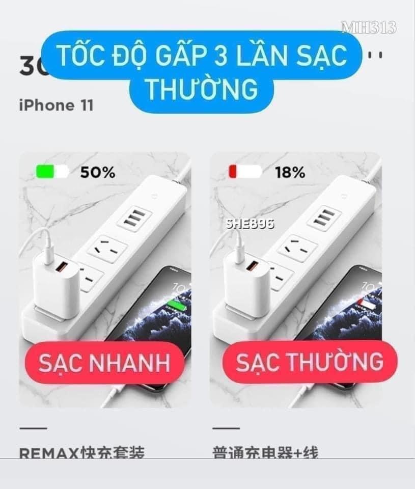 Bộ Sạc Nhanh Remax