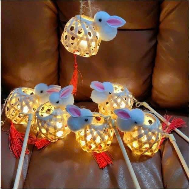 Đèn Lồng Thỏ Tre