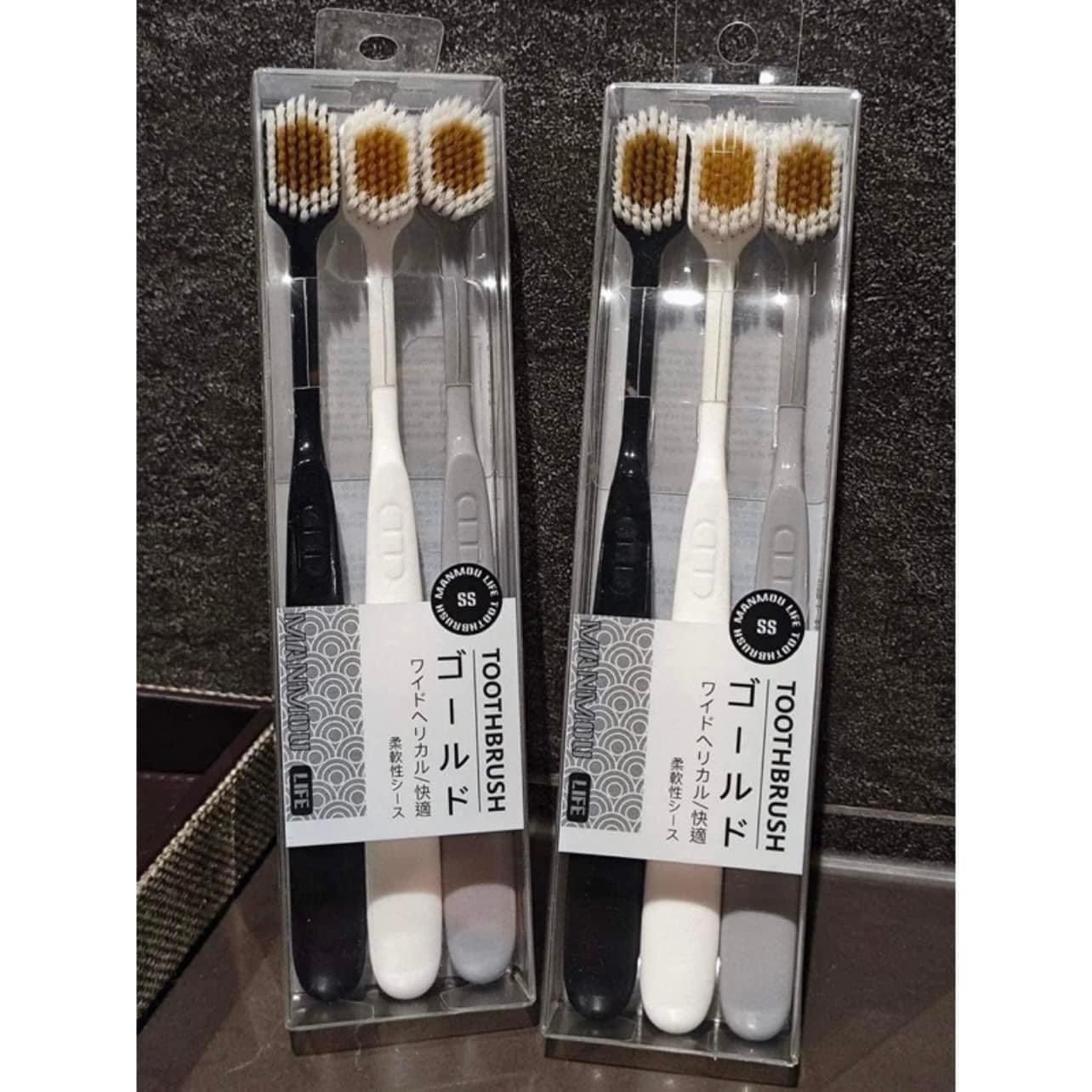 Set 3 Hộp Bàn Chải Rayi Nhật