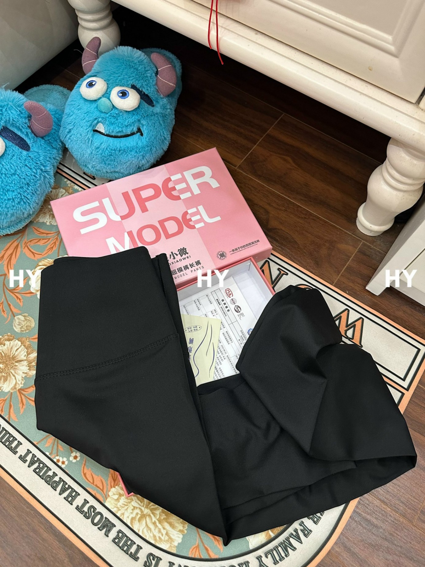 Quần legging định hình Super Model hộp hồng