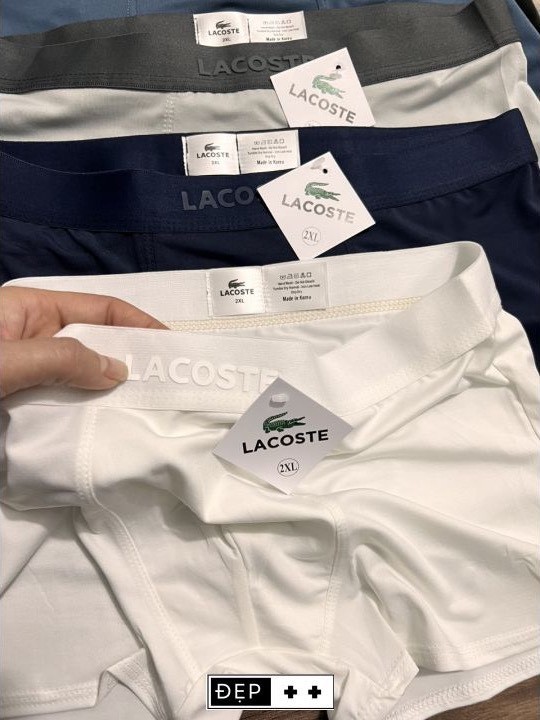 Sét 5 Quần Sịp Đùi Lacoste Nam