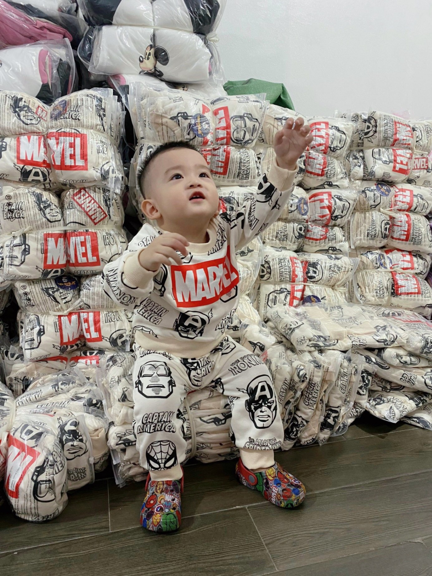 Bộ Marvel Iron Cho Bé