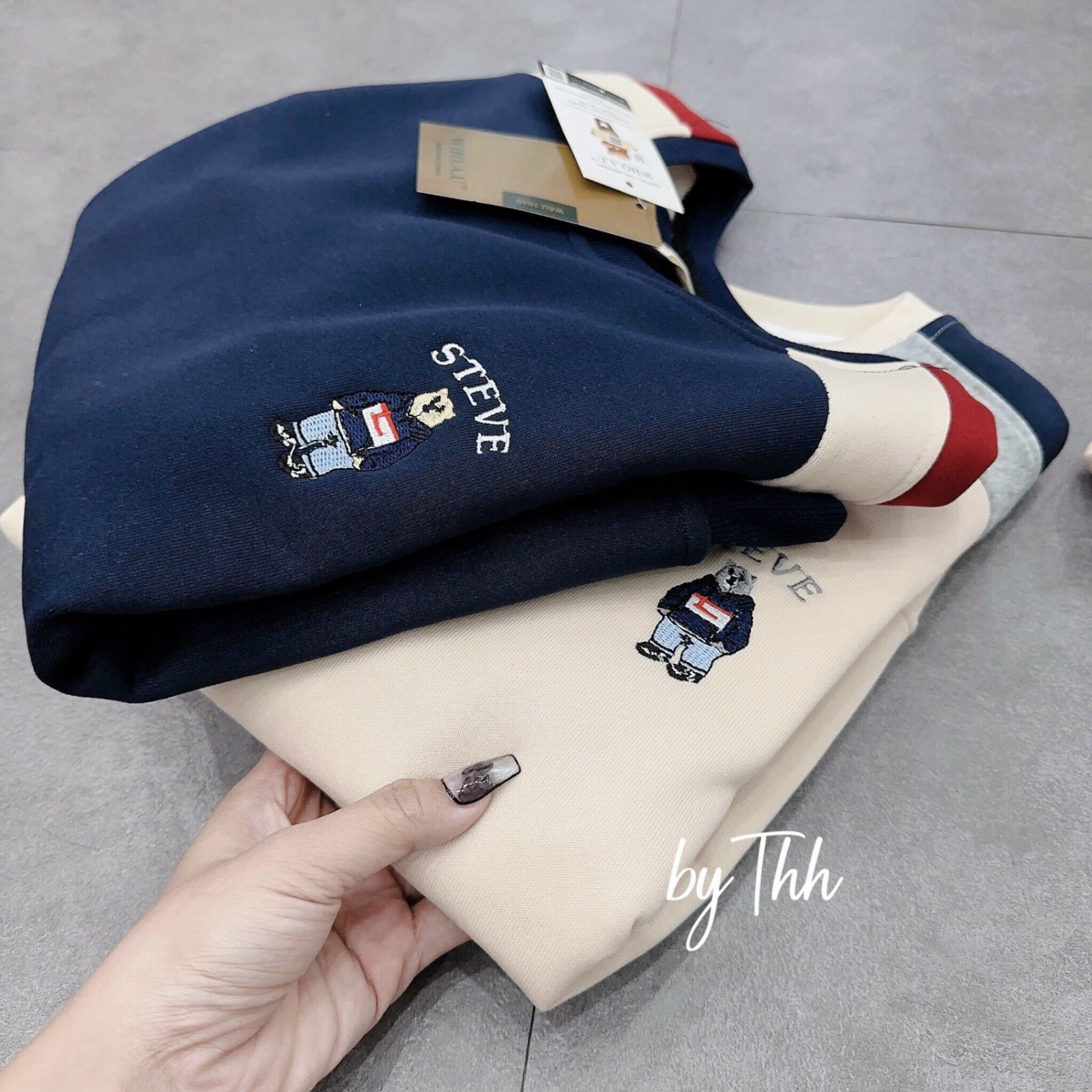 BỘ NỈ XANH BE STEVE