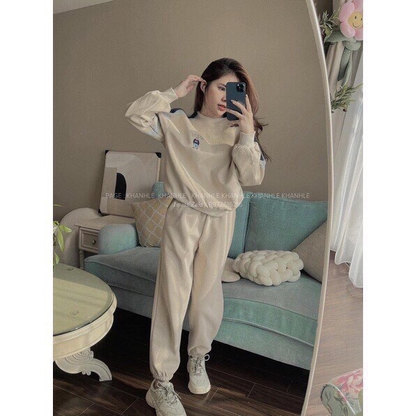 BỘ NỈ XANH BE STEVE