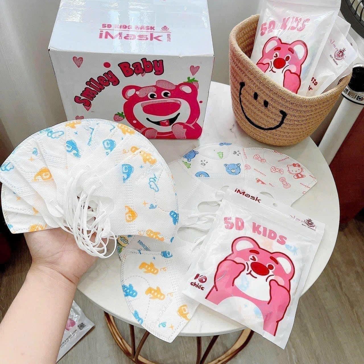 Hộp 100KT 5D cho bé Smiley