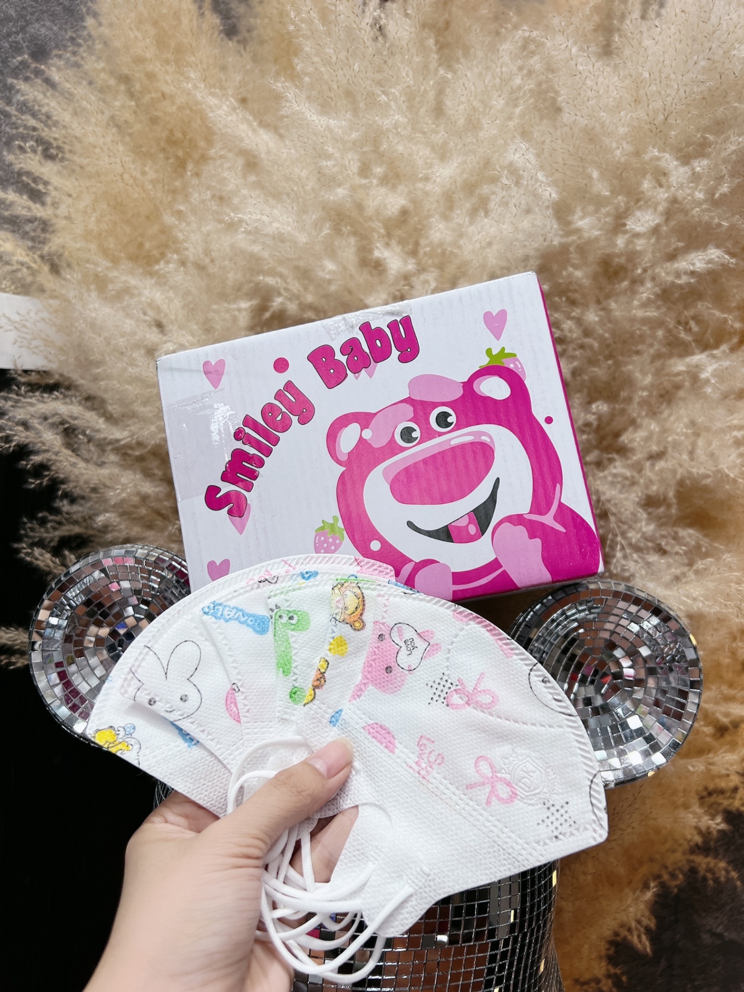 Hộp 100KT 5D cho bé Smiley