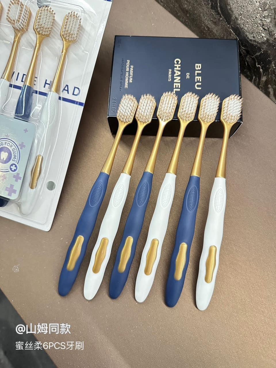 Set 6 bàn chải đánh răng nội địa Trung