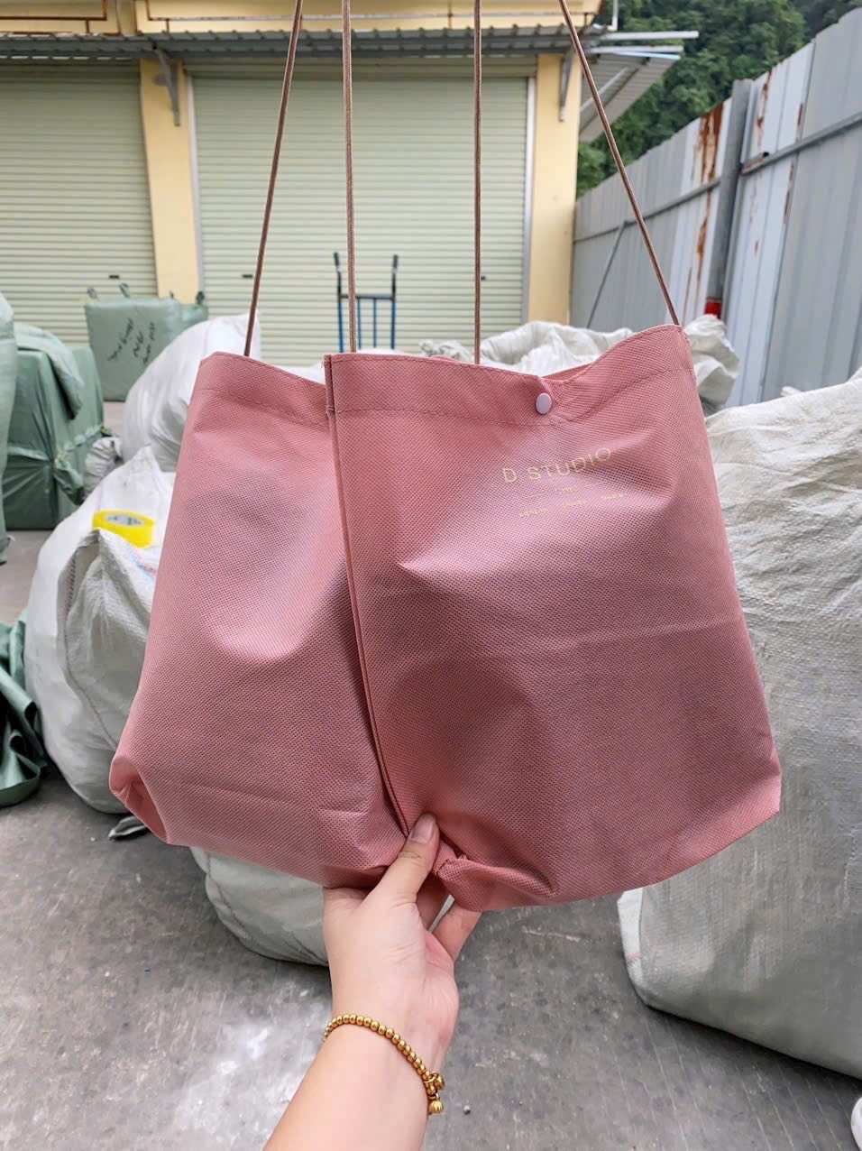 Quần Tregging Lót Lông Túi Hồng