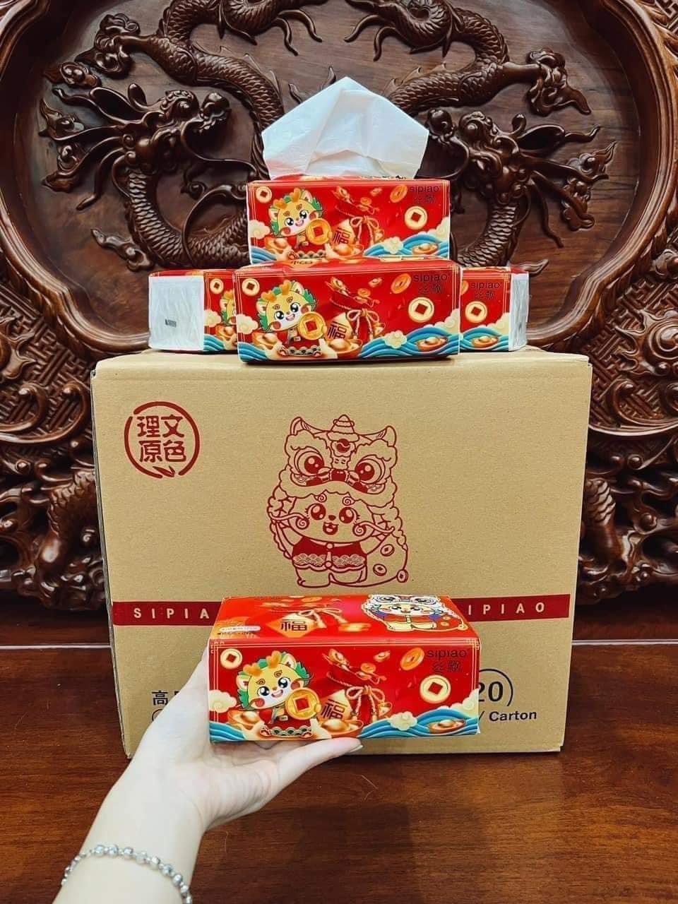 Giấy Ăn Sipao Phiên Bản Tết