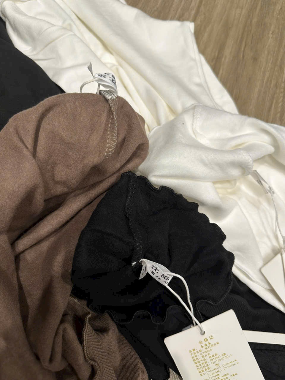 Sét 3 Áo Zip Lông Nữ Cổ Lọ