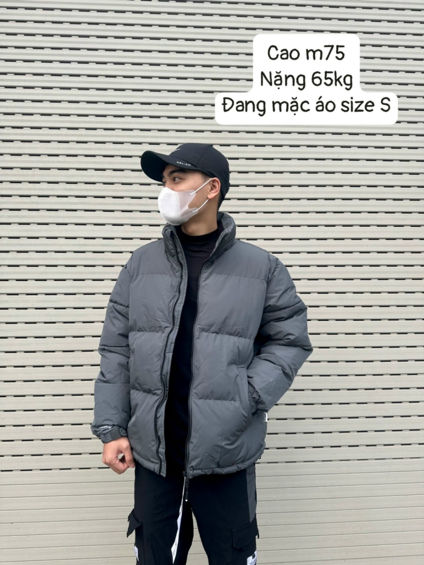 Áo Phao Nam 2 Màu