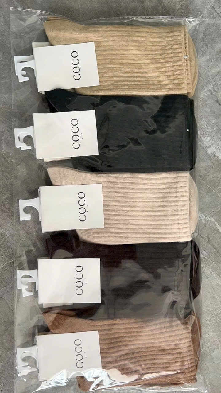 Sét 10 Tất Coco Cao Cổ