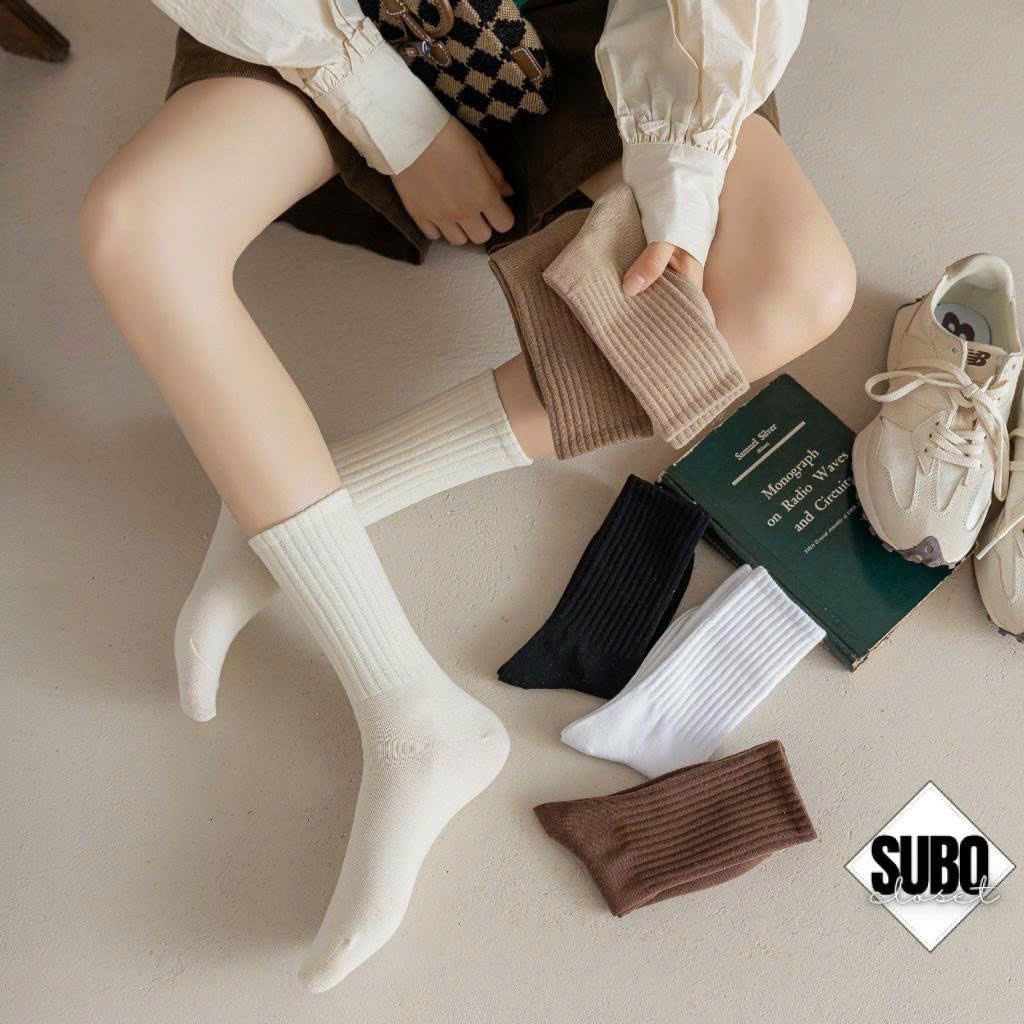 Sét 10 Tất Coco Cao Cổ