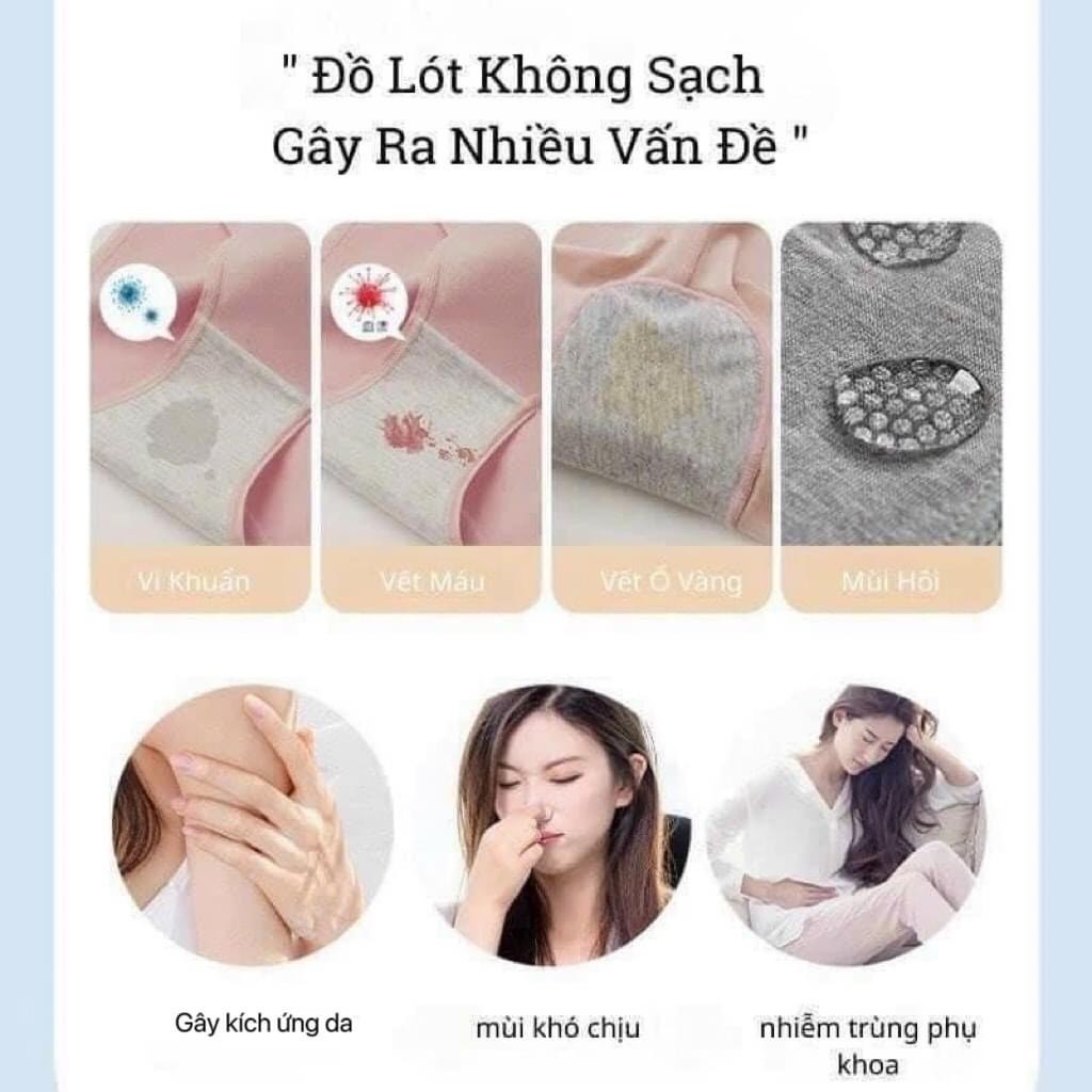 Sét 2 Chai Nước Giặt Đồ Lót Hexi