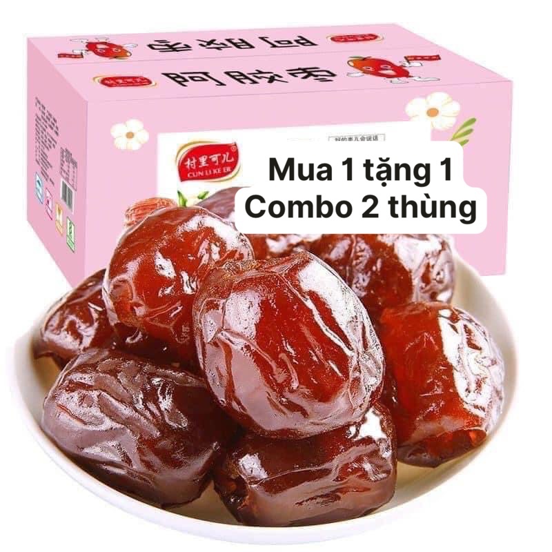 Combo 2 thùng táo đỏ Tân Cương sấy dẻo