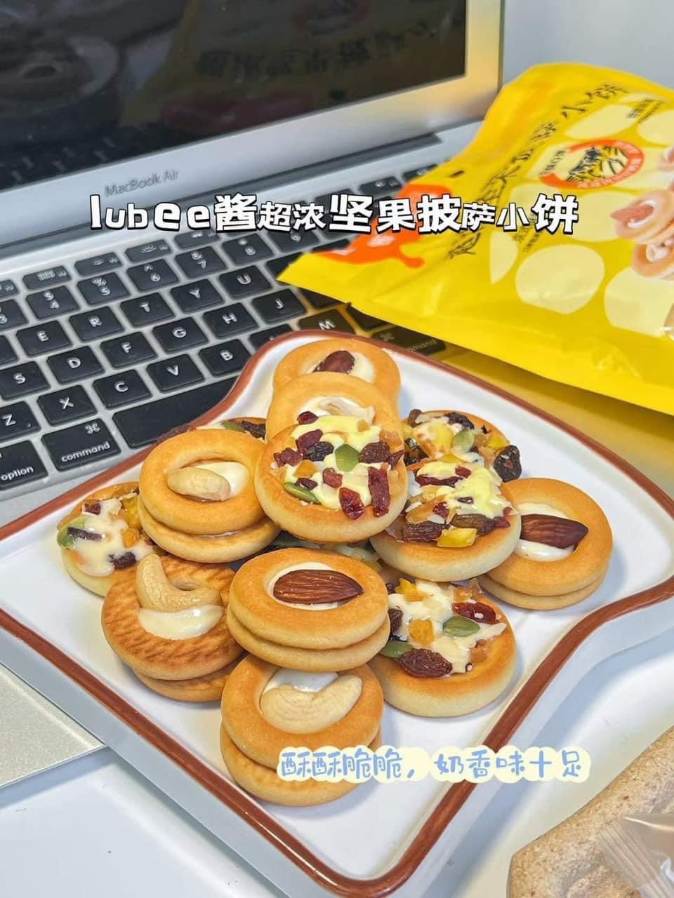 Set 2 túi bánh quy Lubee Granola