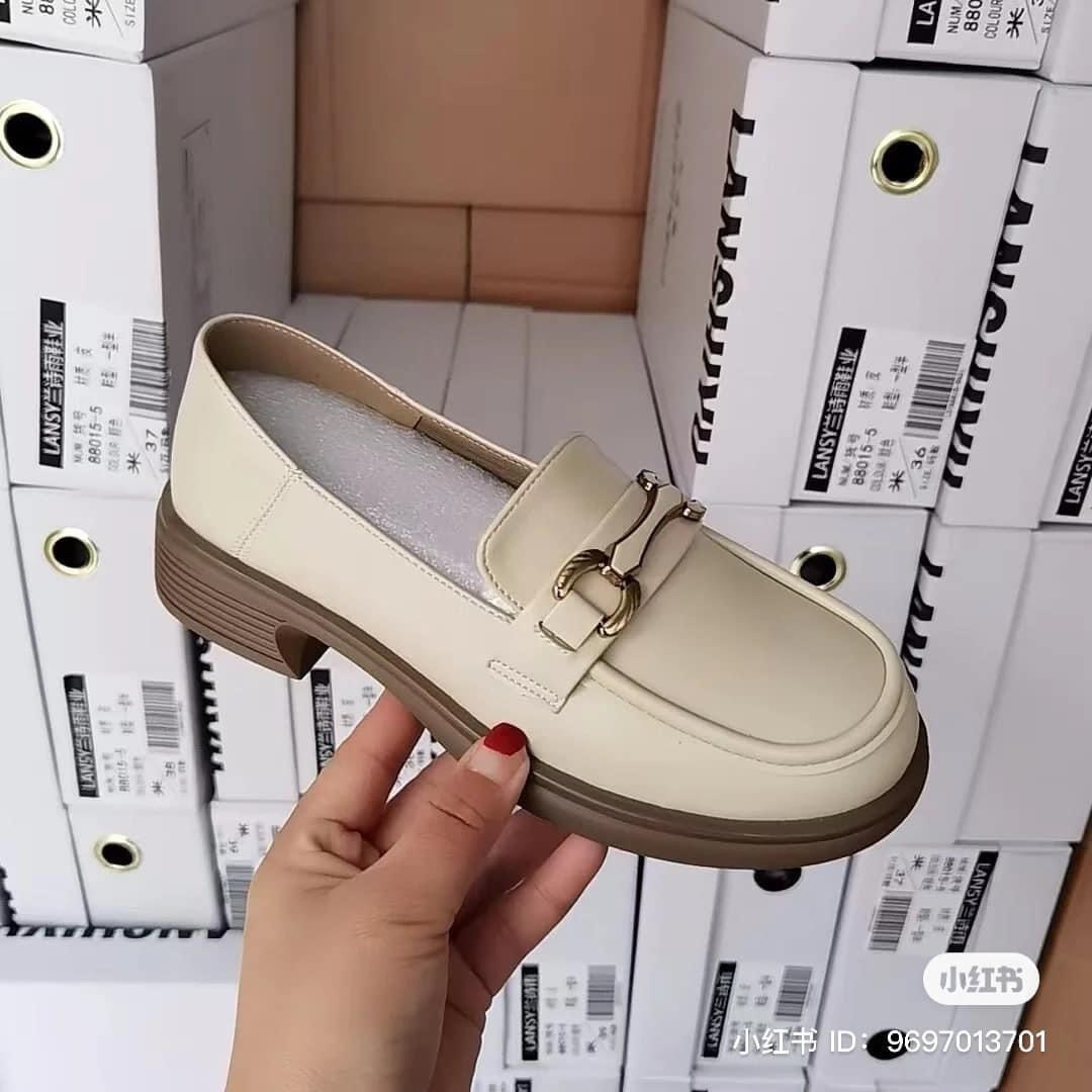 Giày Lười Da Mềm QCCC