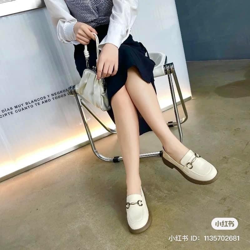 Giày Lười Da Mềm QCCC