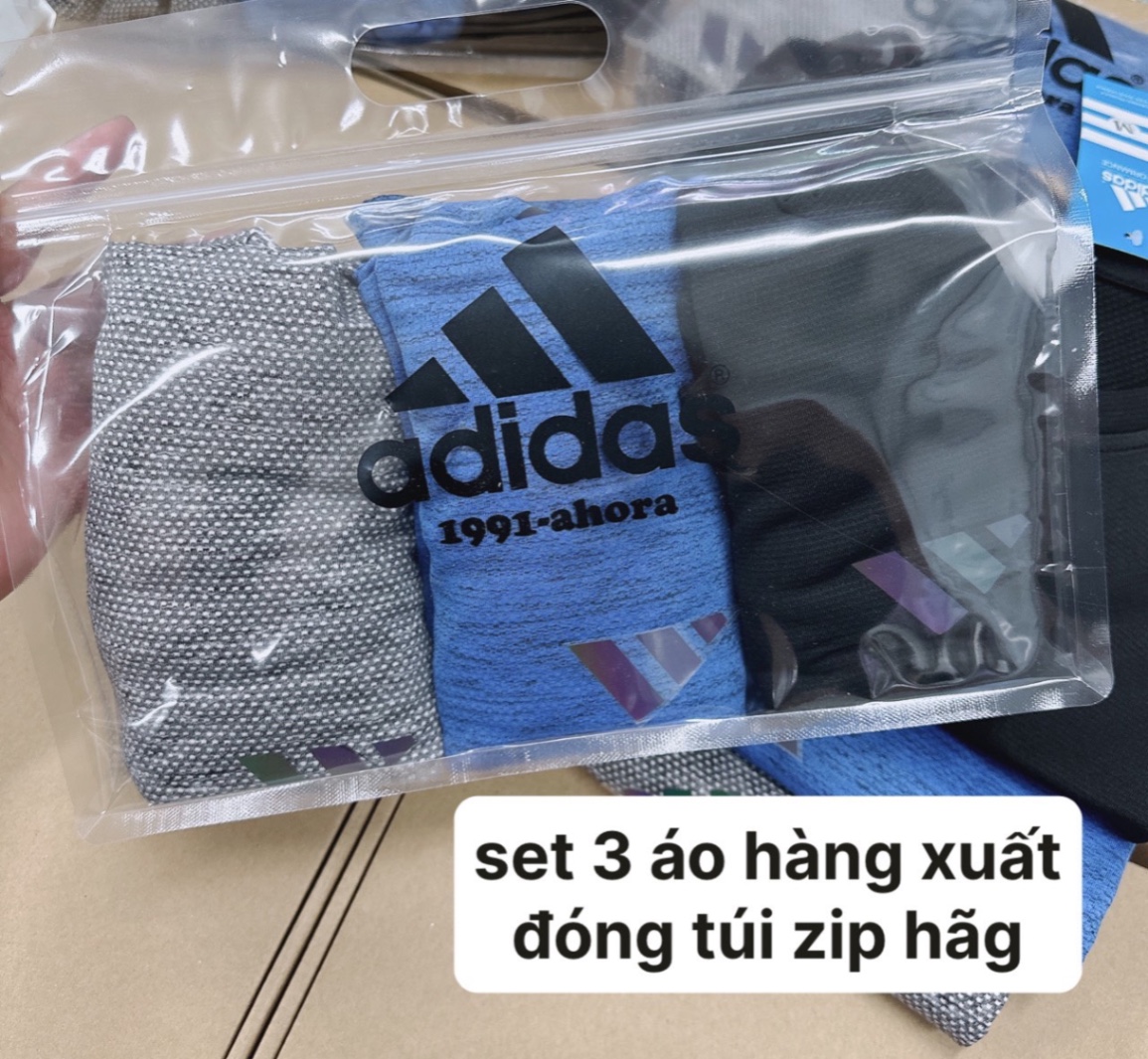 Set 3 Áo Phông Das Xuất Nam