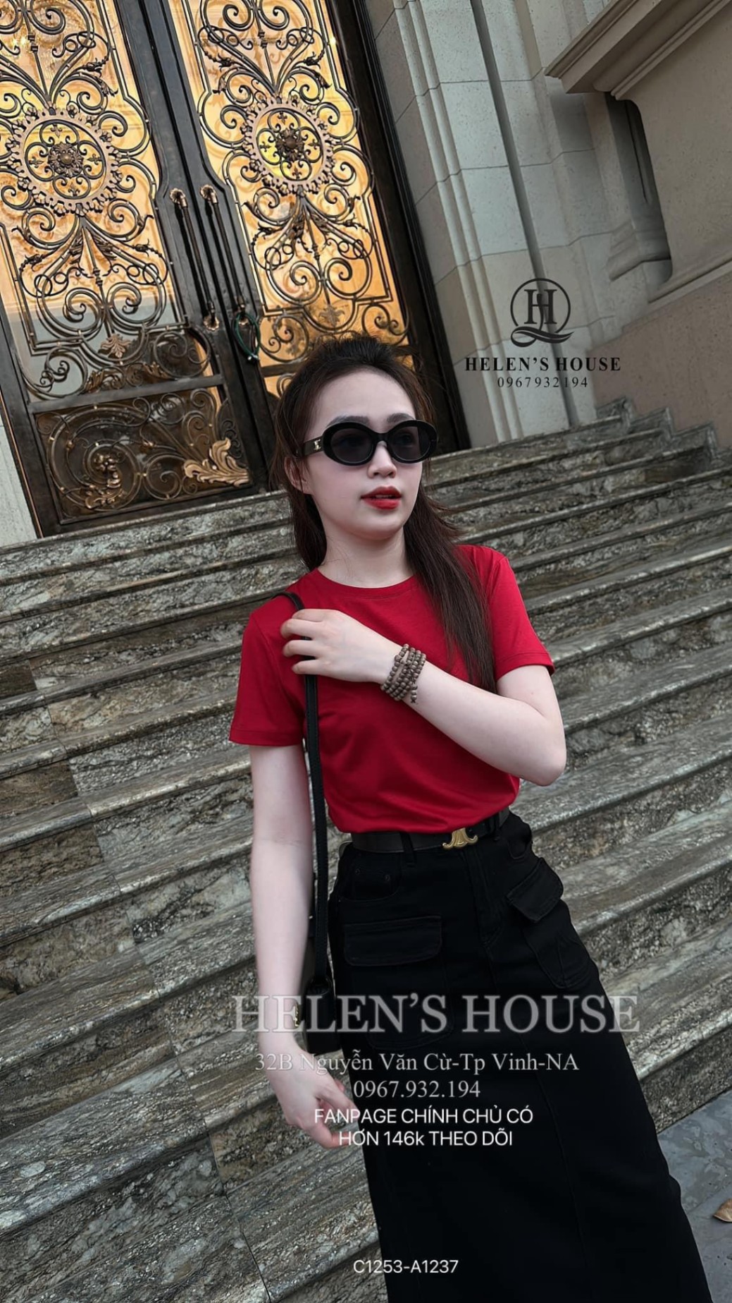 Áo Phông Balenciaga Ép Nhung