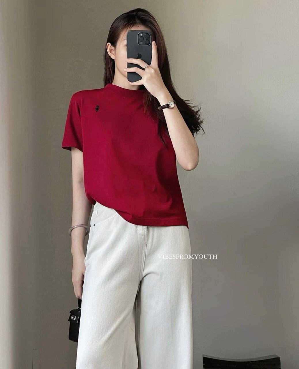 Áo Phông Trơn YSL 3 Màu