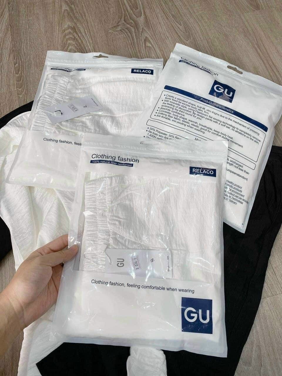 Quần Suông Đũi Gu 2 Màu