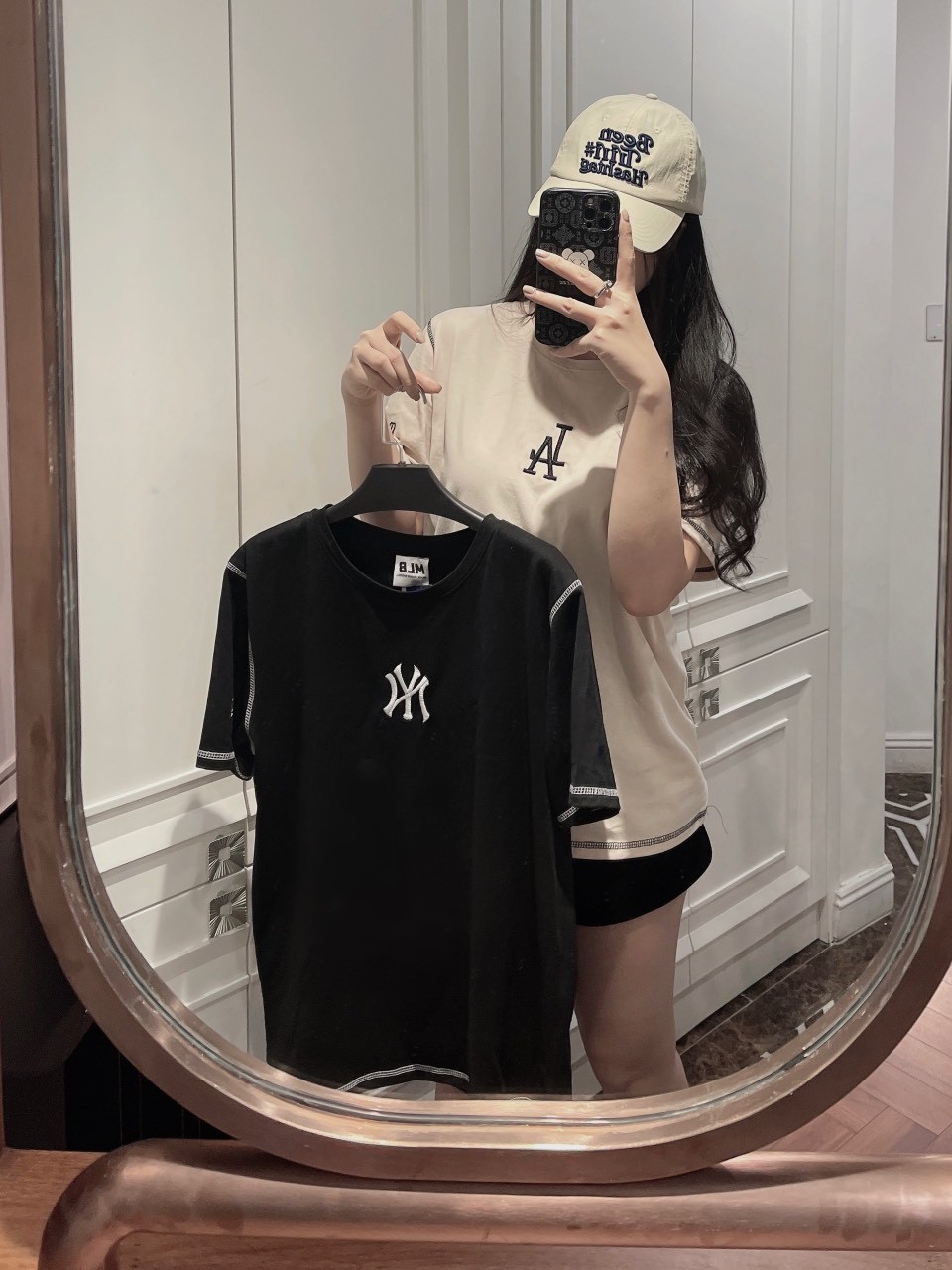 Áo Phông 2 Màu MLB