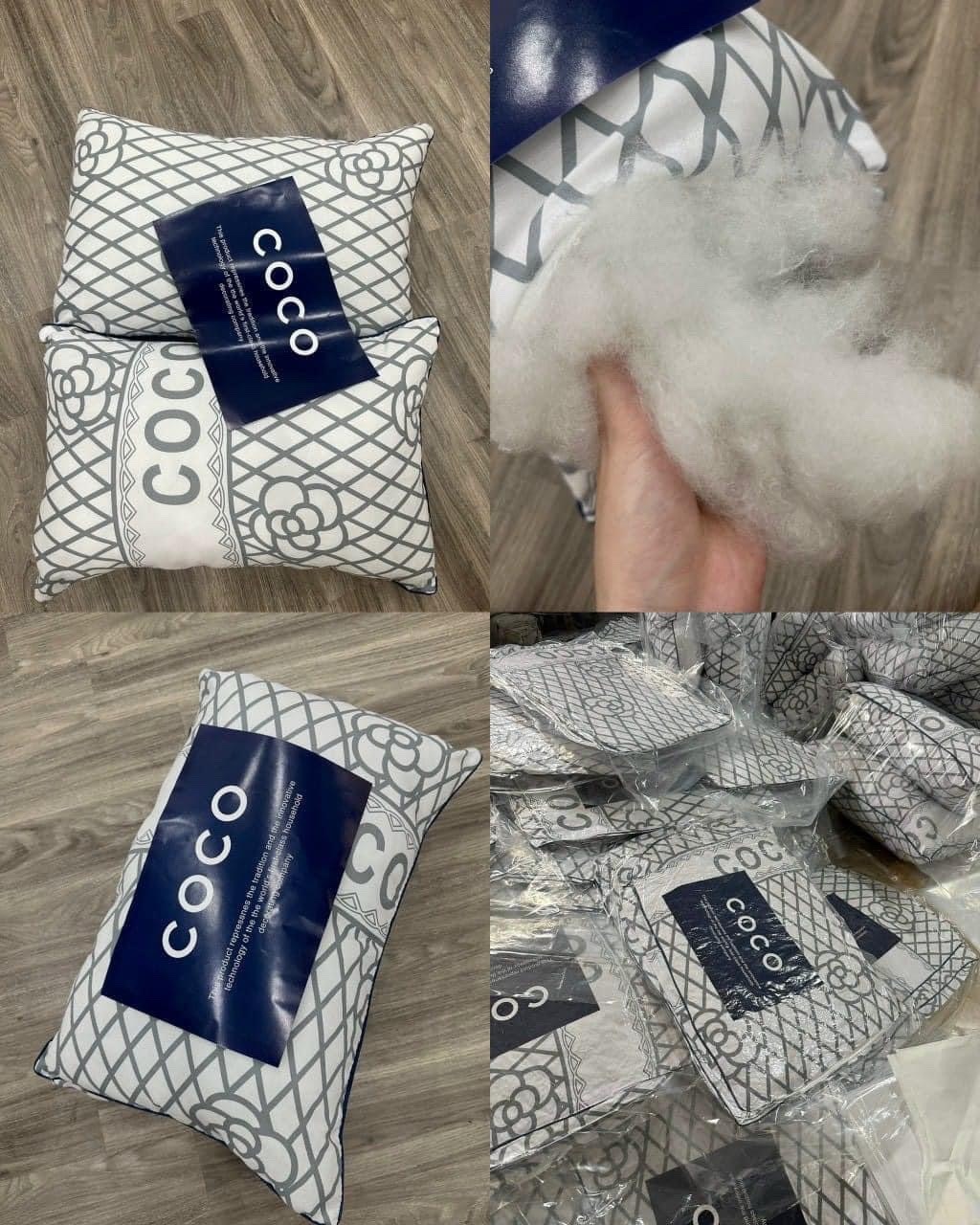 Set 2 Gối Hoa Trà Coco