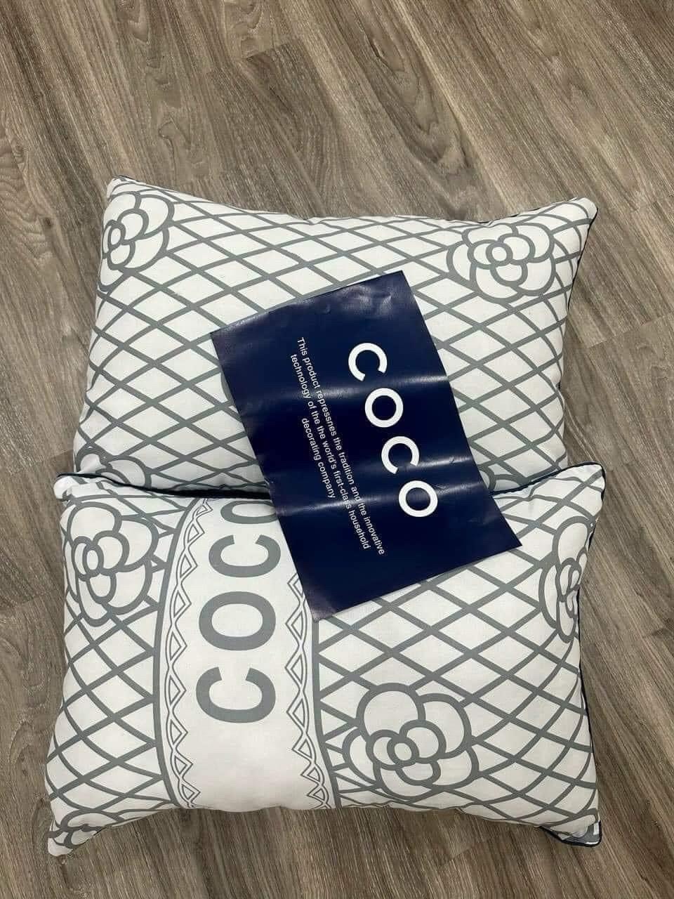 Set 2 Gối Hoa Trà Coco