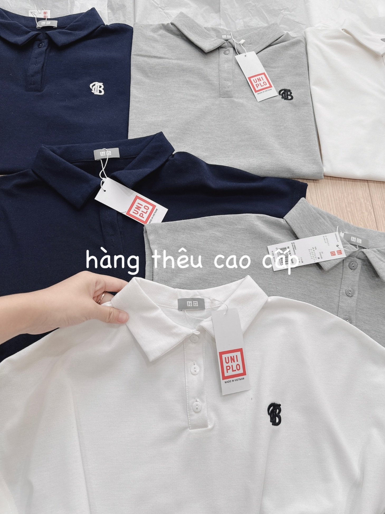 ÁO POLO UNIQLO TAY LIỀN