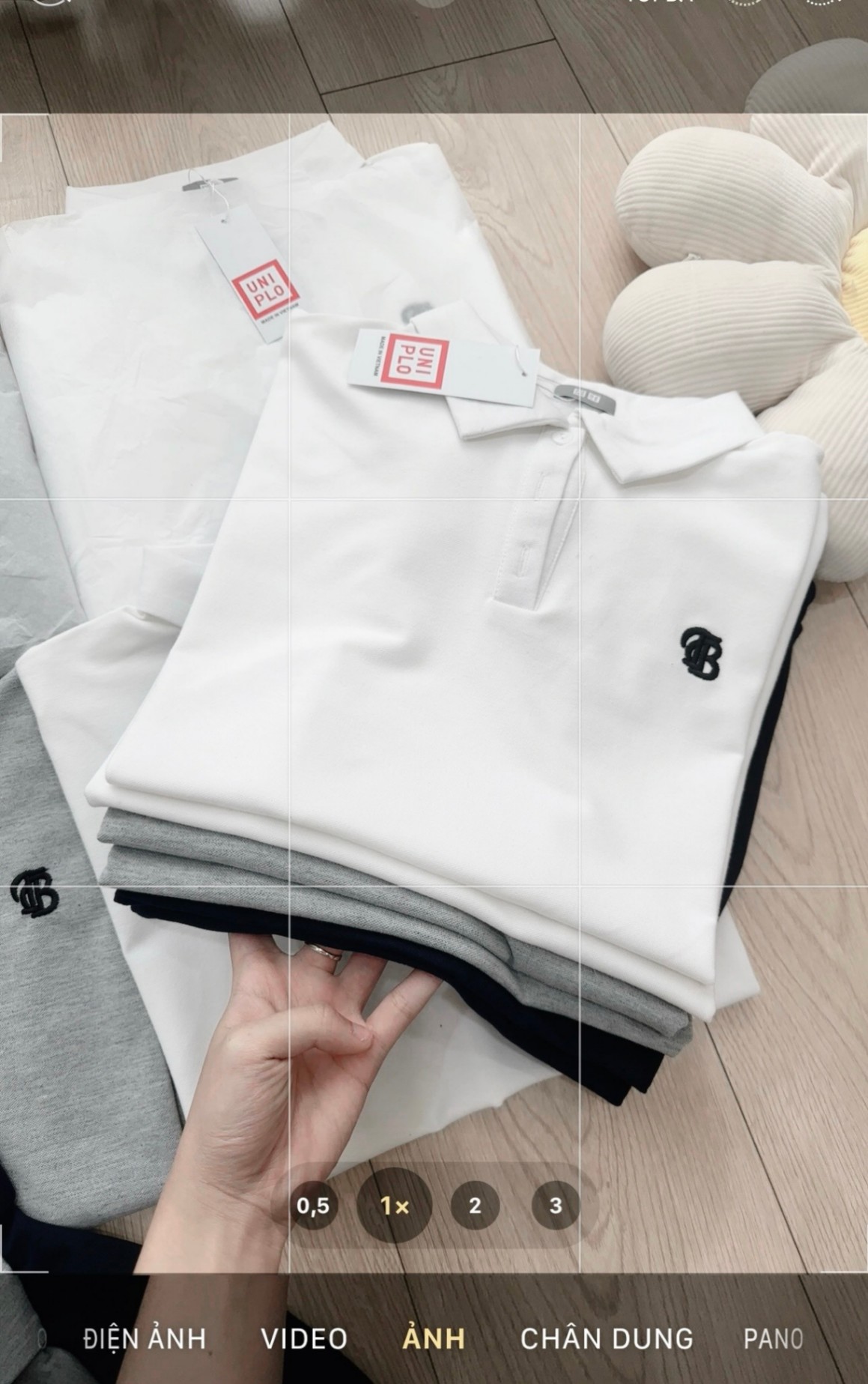 ÁO POLO UNIQLO TAY LIỀN