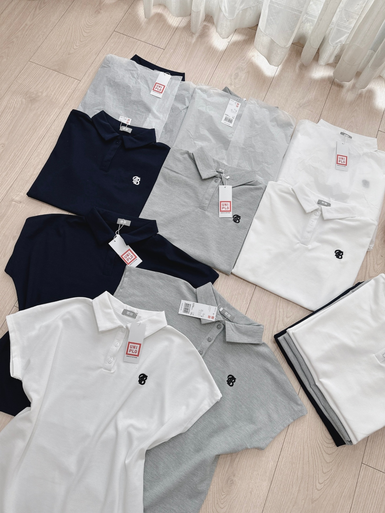 ÁO POLO UNIQLO TAY LIỀN