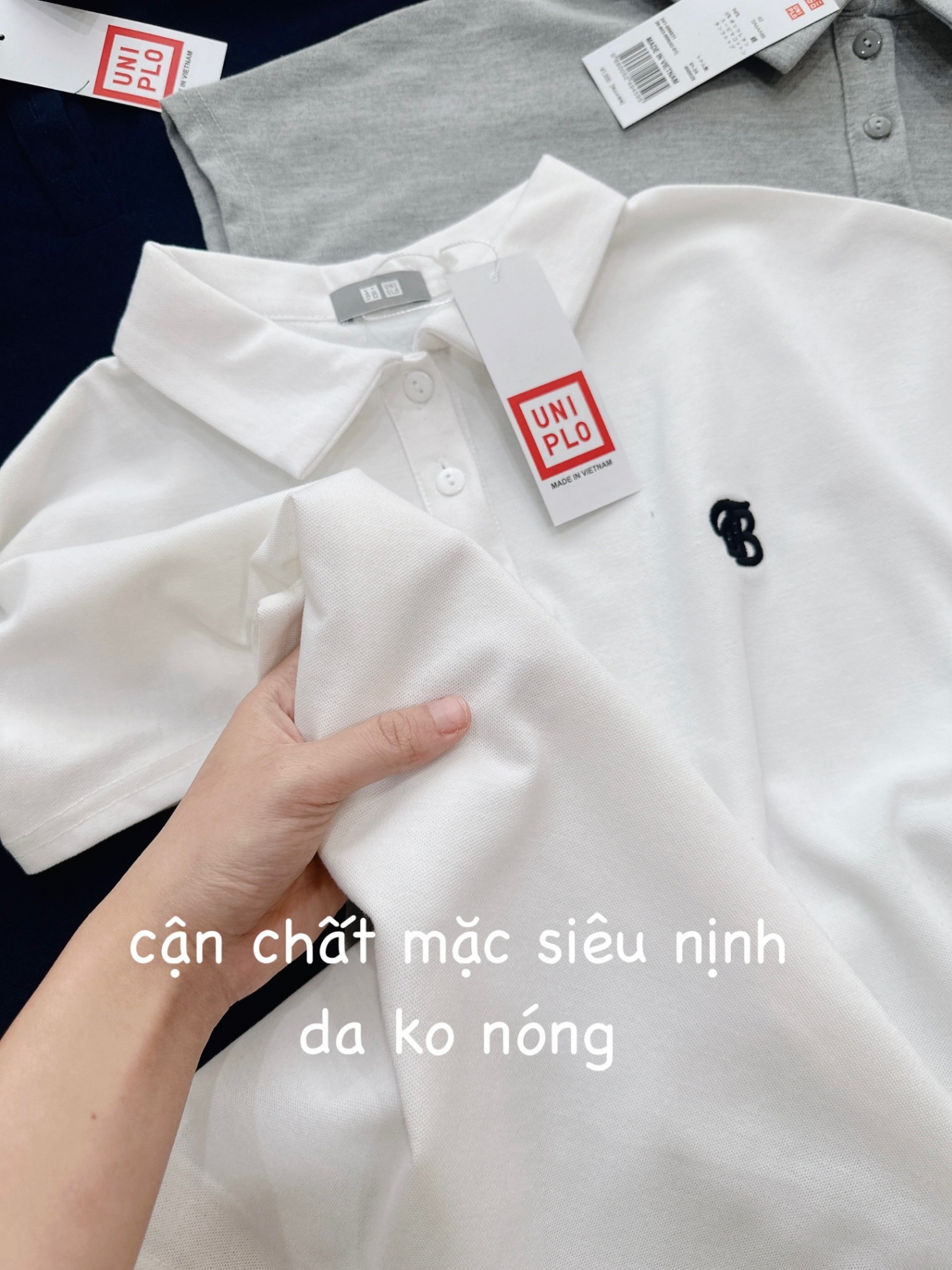 ÁO POLO UNIQLO TAY LIỀN