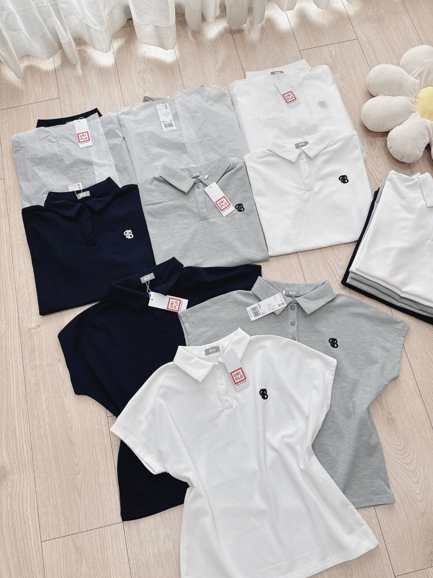 ÁO POLO UNIQLO TAY LIỀN