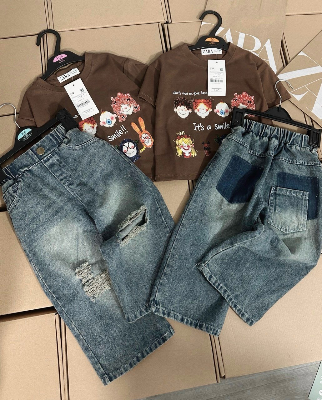 Set Áo Phông Mix Quần Jeans