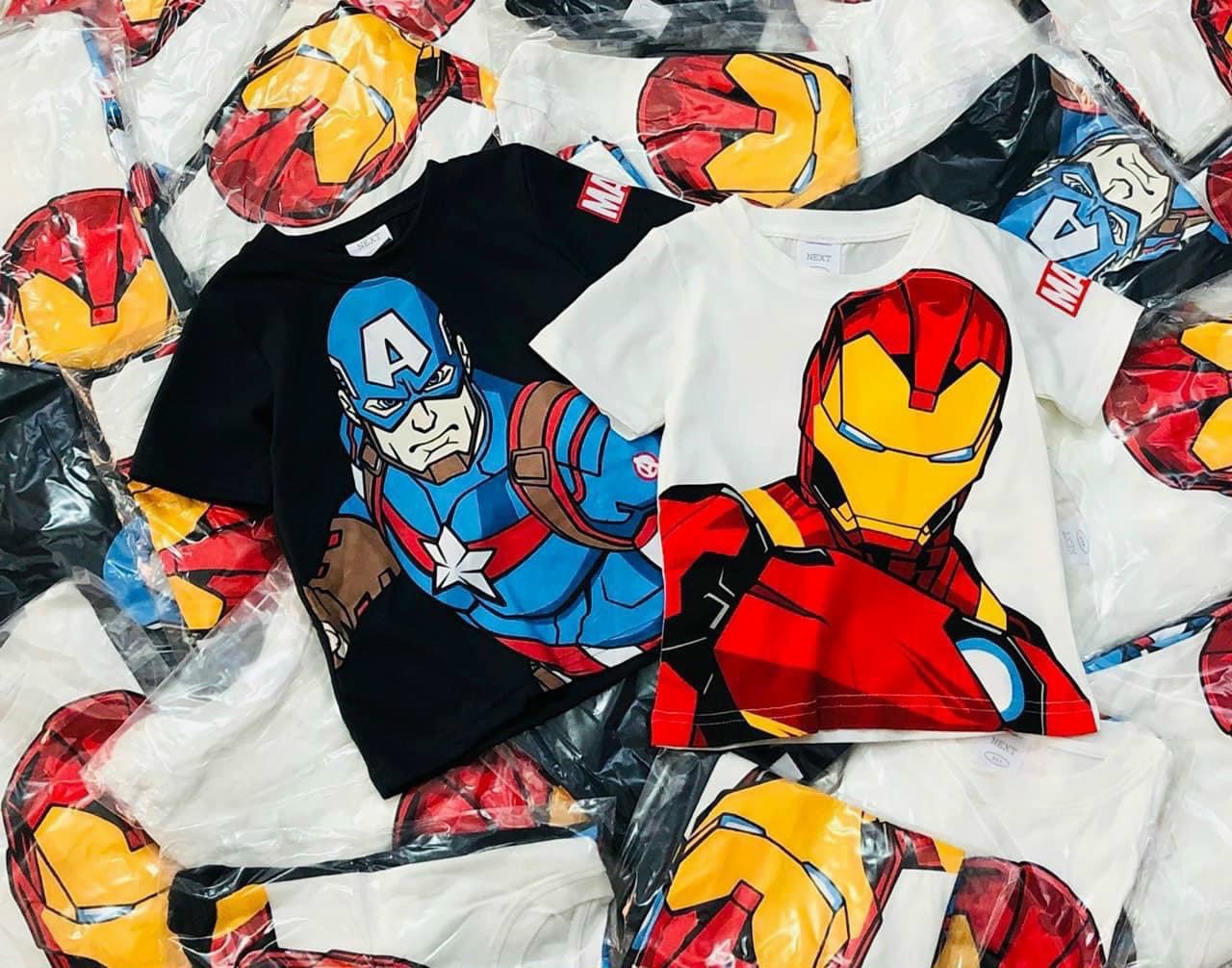 Set 2 Áo Marvel Bé Trai