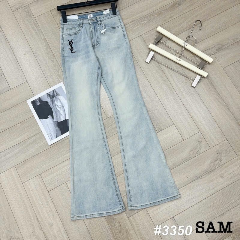 Quần Jeans Loe Thêu YSL