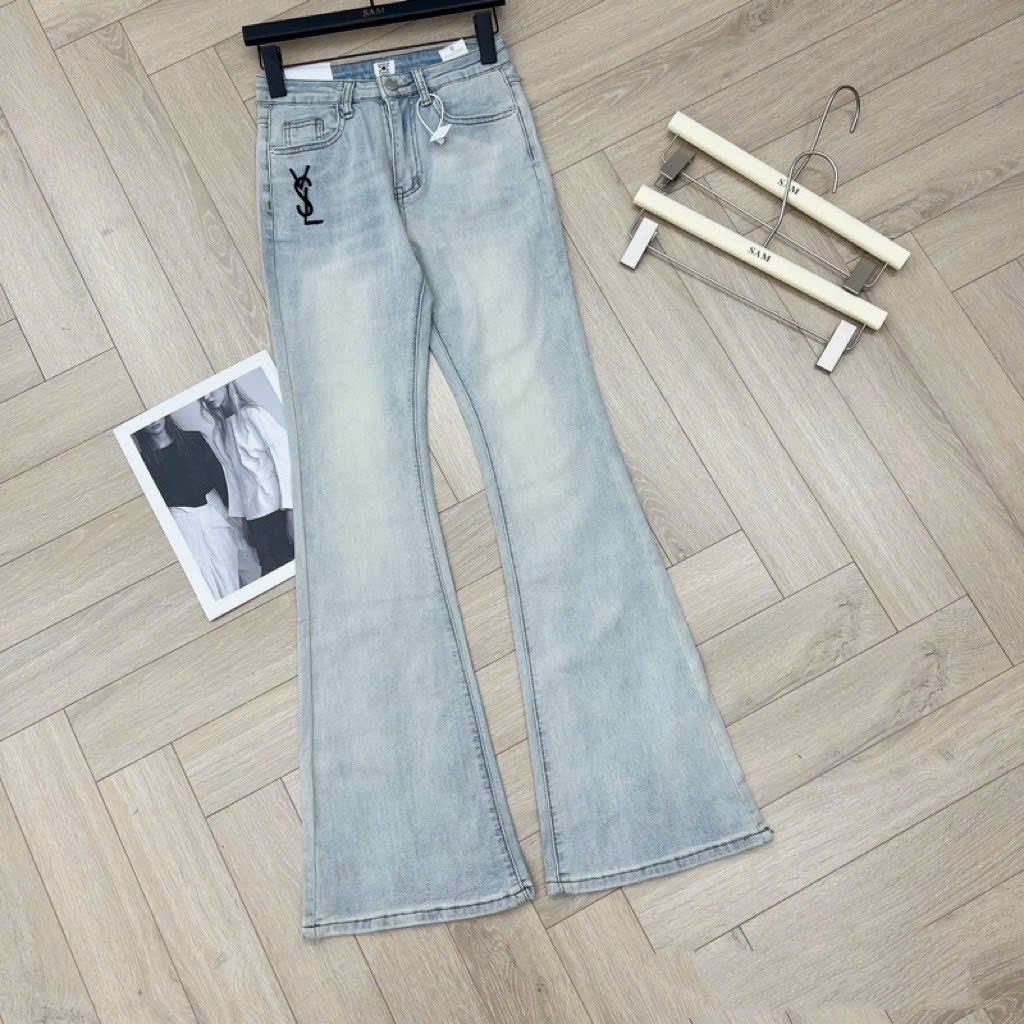 Quần Jeans Loe Thêu YSL